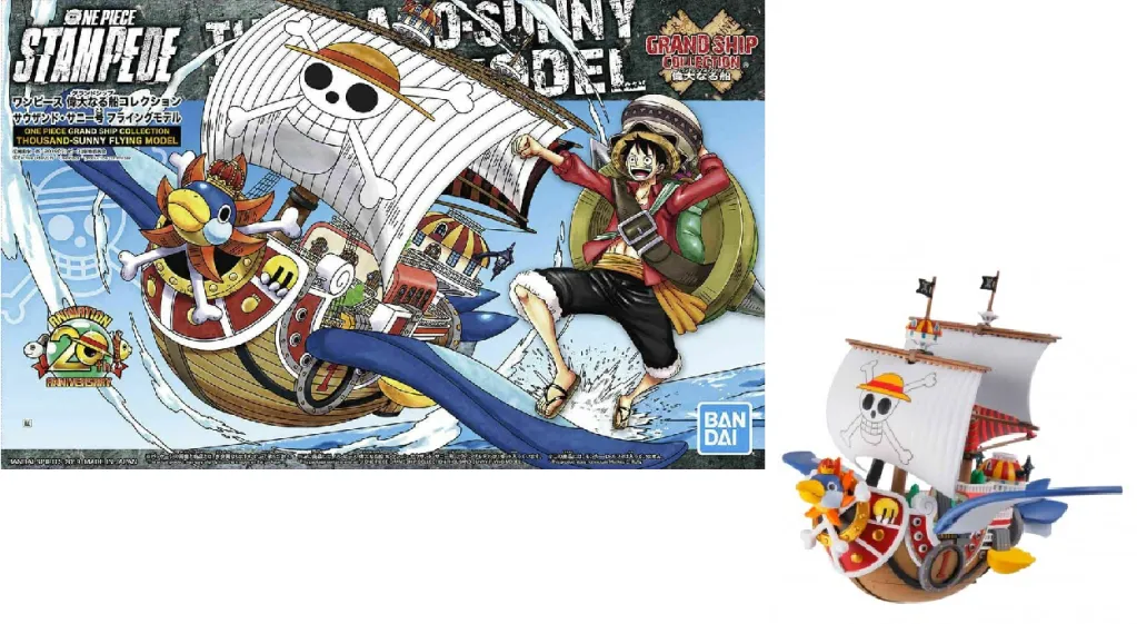 ONE PIECE - Model Kit - Ship - Thousand Sunny Flying 'REPROD'
